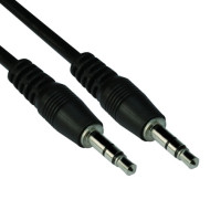 VCom Аудио Кабел 3.5mm Stereo M/M, 1.5m