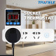 Socket Thermostat Digital Temperature Controller Socket Outlet 110V 220V NTC Sensor Probe Heating Cooling EU US UK Plug