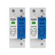 AC SPD Lightning Arrester 1P+NPE 40KA 50KA T1 T2 275V House Surge Protector Protective Low-voltage Device