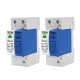 AC SPD Lightning Arrester 1P+NPE 40KA 50KA T1 T2 275V House Surge Protector Protective Low-voltage Device