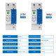 AC SPD Lightning Arrester 1P+NPE 40KA 50KA T1 T2 275V House Surge Protector Protective Low-voltage Device