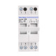 Taxnele TX219G 2P MTS Ръчен превключвател 63A 2P 40A 63A MTS Dual Power Manual Transfer Isolating Switch Interlock Circuit Breaker 230V 400V Modular Changeover Switch
