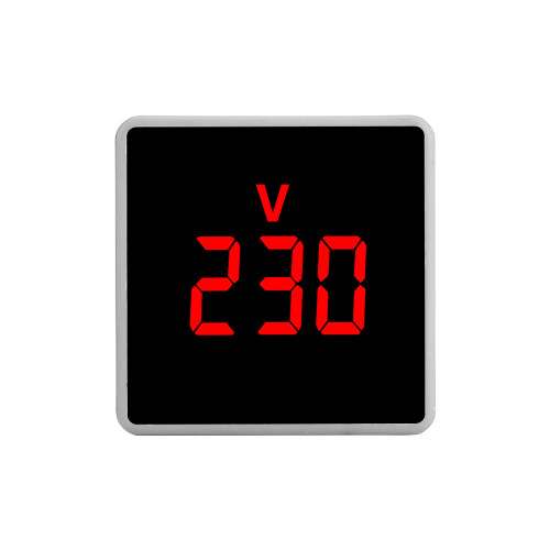 EU Plug AC50-550V Digital Voltmeterolt Monitor Panel Gauge Meter LCD AC Voltmeter Volt Tester Instrument Tool