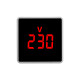 EU Plug AC50-550V Digital Voltmeterolt Monitor Panel Gauge Meter LCD AC Voltmeter Volt Tester Instrument Tool