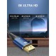 кабел Vention Display Port 1.4 DP M / M 8K 2 метра - Cotton Braided, Blue Aluminum Alloy
