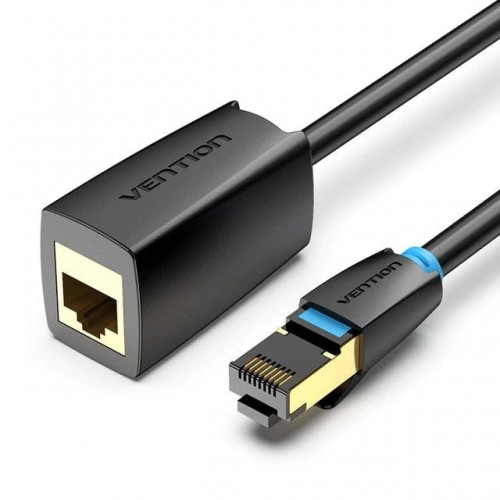 удължителен кабел Vention Cat.8 SSTP Extension Patch Cable 2 метра черен 40Gbps